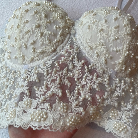 Pearl Bustier Top - Picture 2 of 4